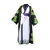 Das Paket enthält: Bedruckte Oberbekleidung + Kimono-Futter + Gürtel (3 Stück / Set).