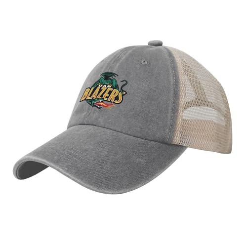 UAB Blazers Adjustable Cowboy Mesh Baseball Cap Hat Gray
