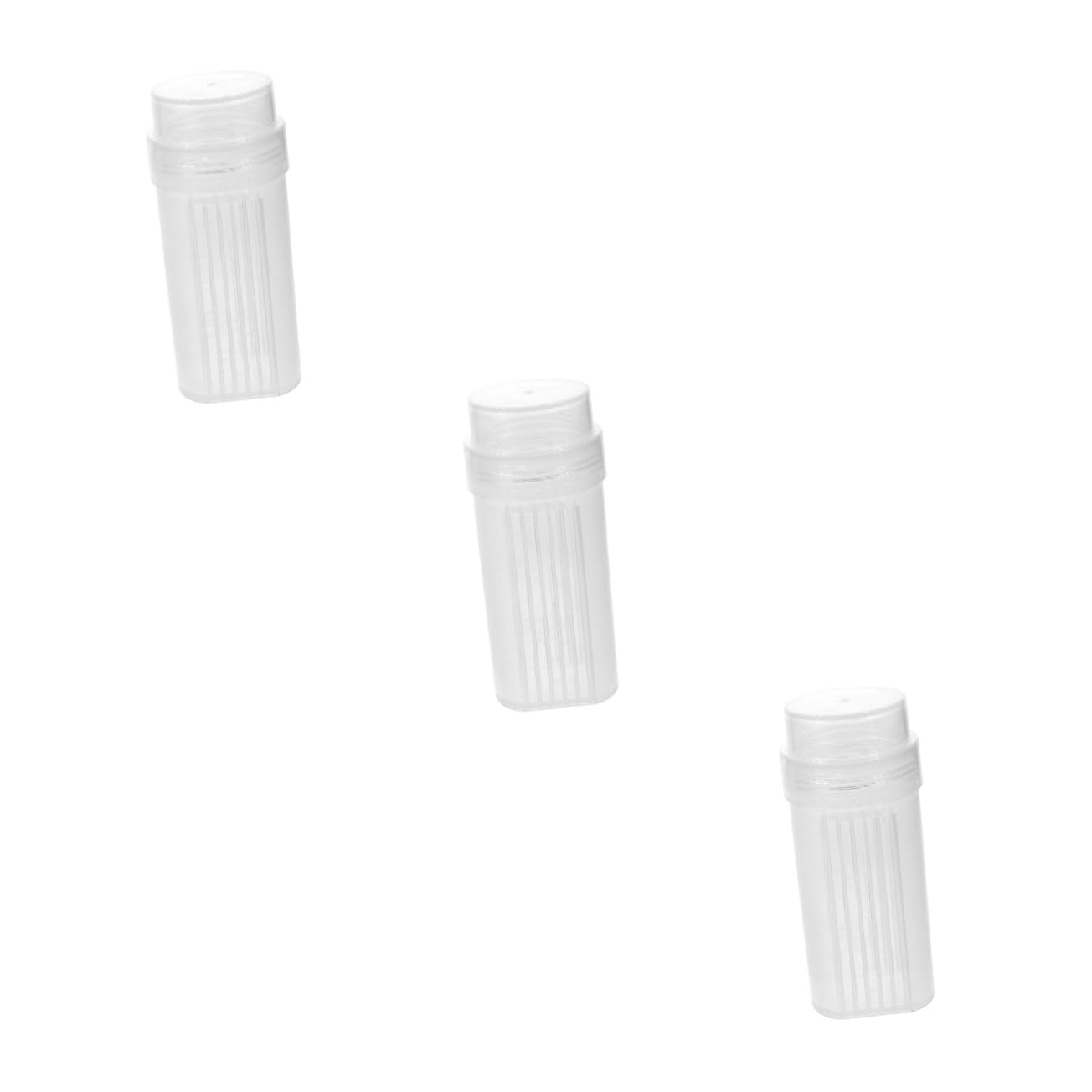 SOLUSTRE 3st Hochtransparente Färbewanne Coplin-färbegläser Kunststoff-fleckengläser Färbehalter Für Objektträger Aus Kunststoff Färbegefäß Für Laborobjektträger Plastik Vertikal Glas Weiß