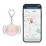 PAPASAFETY Personal Alarms for Women with App, 130dB Safesound Alarm, Bluetooth Connection, Emergency Email & SMS & Phone Call Alerts, Location Tracking, 30-Second Audio Recording, Rechargeable (Pink)