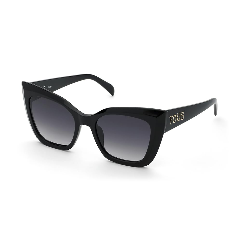 TOUS Damen Stoc36 Sonnenbrille, schwarz (Shiny Black), 53/19/140