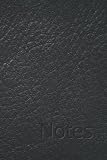 leather like fabric review  Black Leather-Like Notebook