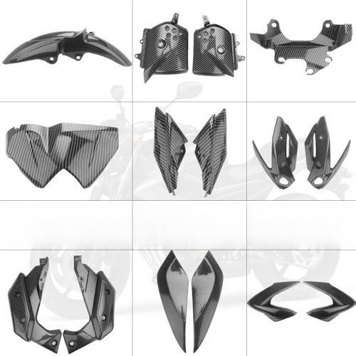 Carénage avant aileron carbone moto XJ6 2009 2010 2011 2012 - 2