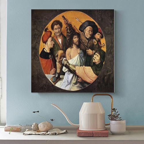 Impression sur toile du Christ de Bosch pour cadre de bureau - 2