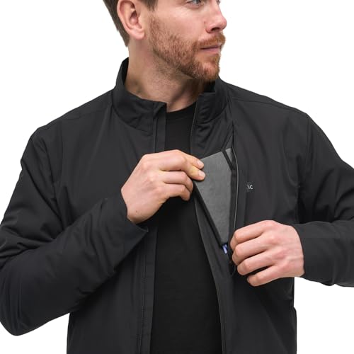 NOMATIC Outset Jacket: Mens Lightweight Travel Jacket, Water & Stain Resistant, Collapsible Jacket Folds into a Travel Pillow4