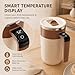 Imagen de Behogan 400 ml Taza magnética autoagitable: taza de café automática eléctrica