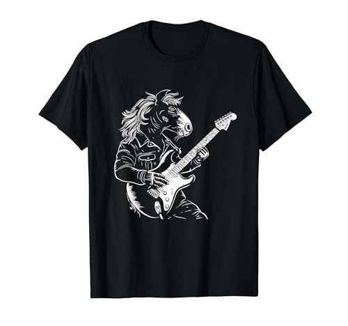 Guitarrista Guitarra - Guitarrista Pony Dad Mom Camiseta