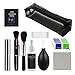 Surenhap Zestaw do czyszczenia lustrzanek cyfrowych, 9-częściowy, wielofunkcyjny zestaw narzędzi do czyszczenia słuchawek z pałeczkami do czyszczenia, sztyft do czyszczenia obiektywu, dmuchawa, papier do obiektywu