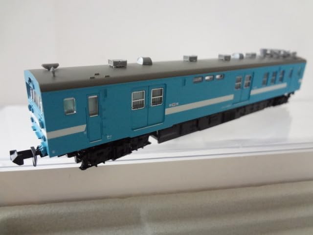 【A3284】クモユニ147 (飯田線色) N) A3284 国鉄クモユニ147形直流郵便荷物電車 飯田線色