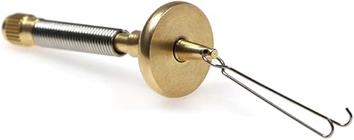 HERCULES Herramientas de atado de moscas, kit de atado de moscas con soporte de hilo de bobina, enhebrador de alambre, acabado de látigo de nudo,