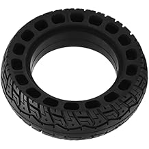 200x60 Electric Scooter Solid Tire, Scooter Tyre Excellent Grip Prevent Puncture for Outdoor Riding