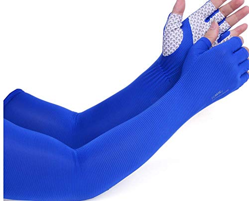Manches d'été pour hommes anti-dérapantes avec protection solaire et tissu respirant universel
