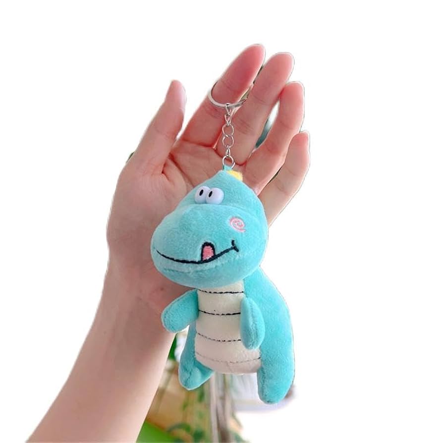 Amazon.co.jp: かわいい恐竜のキーホルダーぬいぐるみの龍年