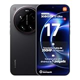 XIAOMI 17 Ultra - Smartphone de 16+512GB, Teleobjetivo Leica de 200 MP (75-100 mm), Snapdragon 8 Elite Gen 5, HyperAI, 1 a�o de garant�a Extra, Cargador no Incluido, Negro (Versi�n ES)