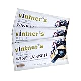 Craft A Brew - Wine Tannin - Helps Improve Overall Structure & Refinement - For At Home Brewing - For All Wines - Protects From Oxidation, Improves Dull Flavor & Enhances Sensory Profile - 1oz -3 Pack