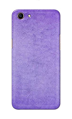 Image of Plain Purple Hard Back Case Cover for Oppo A1 / Oppo A83, Oppo CPH1729 Back Cover -(J5) VNS2226