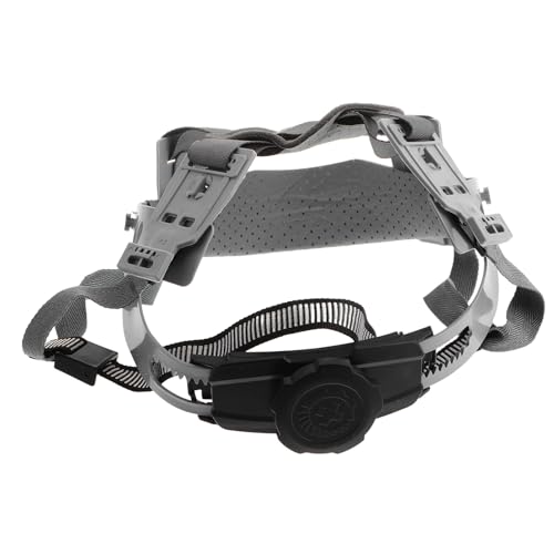 SHINEOFI Suspensión de Trinquete para Casco de Seguridad Industrial, Forro Interior Desmontable Absorbente de Sudor, Ajuste Personalizado con Botón, Accesorio Repuesto para Casco