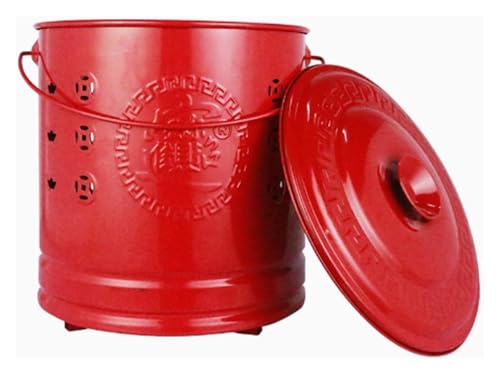 Extra Large Smokeless Stainless Steel Burn Barrel Incinerator with Lid - Durable Garden Fire Bin for Efficient Waste Burning, Outdoor Fire Pit, Backyard Fire Disposal