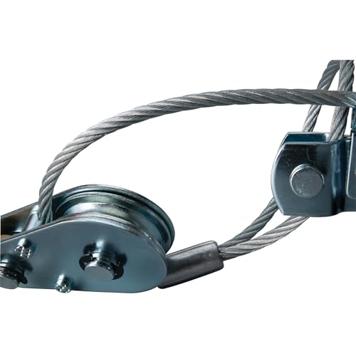 Performance Tool 50–100 Dual Gear Power Puller – 2 Tonnen Kapazität Seilwinde mit 1,8 m Flugzeugkabel