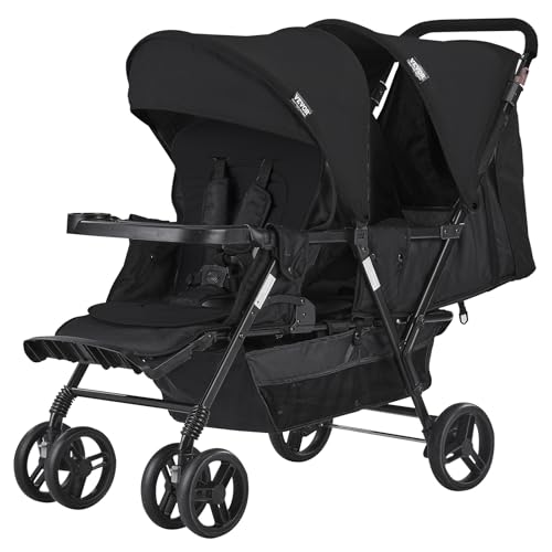 Image of VEVOR Double Stroller