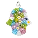 BELLE PRÉSENTATION : Cet accessoire en verre de Murano et chaque article de notre collection de bijoux en verre de Murano sont livrés avec une jolie pochette en velours. Nos bijoux en verre de Murano fabriqués à la main à Venise offrent un superbe accent à n'importe quelle tenue. Merveilleux témoignage de Venise et rappel de l'Italie.