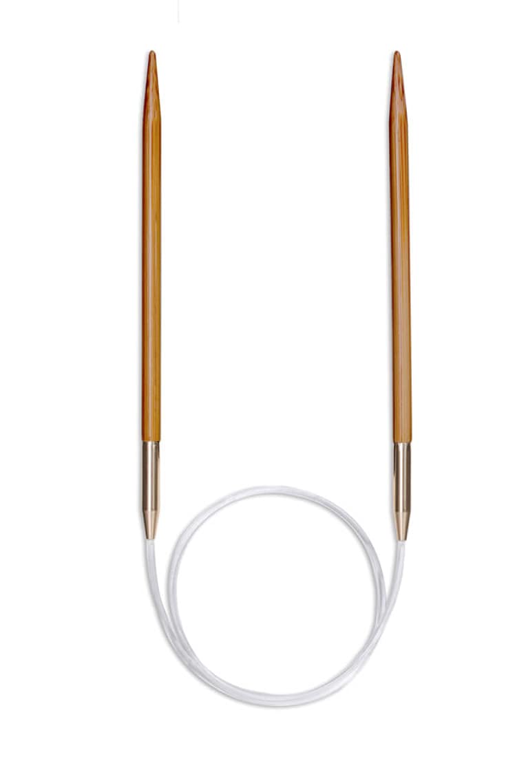 Seeknit KA06272 Bamboo Circular Knitting Needles Beige 140cm x 3.5mm