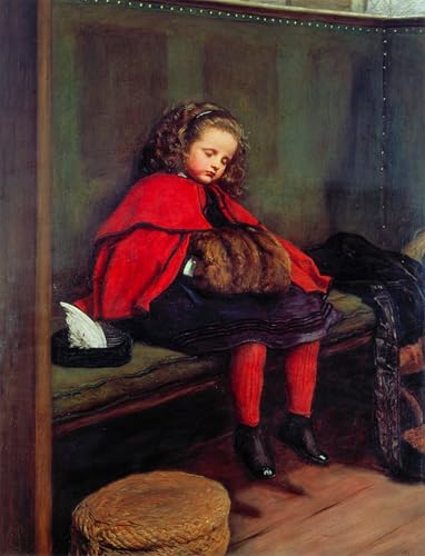 Peinture sur toile abstrait Millais pour raviver un mur vide 60x90