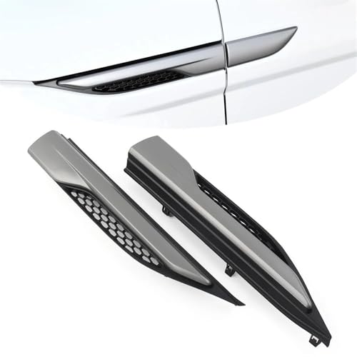 Parrilla delantera impecable: moldura superior lateral gris para Range Rover Evoque LR027320 2