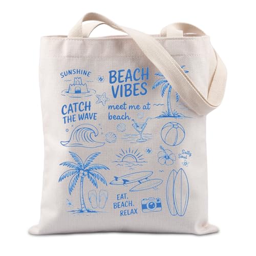 Sac fourre-tout beach vibes de qualité supérieure pour vos vacances d'été