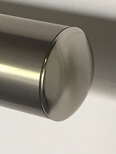 B52 Anodized Handrail Aluminum Stairs Kit Stainless Steel Look 15 Ft And 1.97"Diameter #TOP3