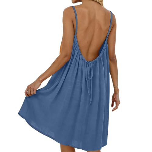Robe de printemps modeste dos nu pour sortir sans complexe - 5
