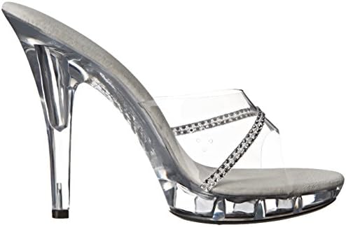 Ellie Shoes Women's M-Jesse, Clear, 10 M US | Image 5