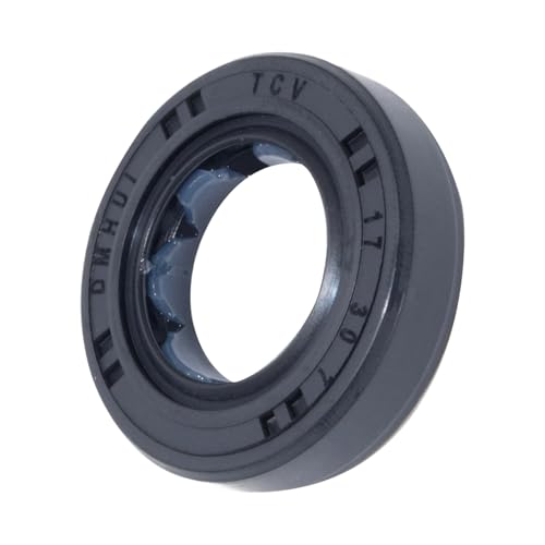 High Pressure Radial Shaft TCV Oil Seal 17x30x7mm, NBR Rubber Hydraulic Pump Motor Rotary Shaft Double Lip Seals