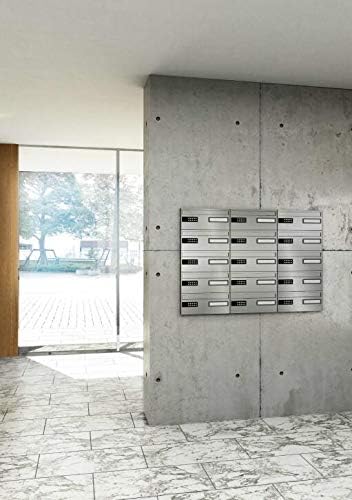 NASTA Post KS-MB608S-R Front in/Out Indoor Type Main Unit: Depth 10.8 inches (27.45 cm), Main Unit: Height 5.9 inches (15 cm), Main Unit: Width 14.2 inches (36 cm)