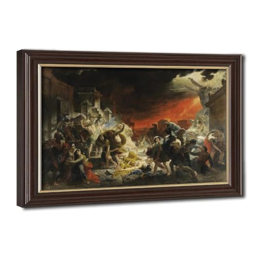 Karl Bryullov Le dernier jour de Pompéi affiches sur toile décoration murale 20x30