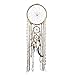 Caught Dreams Dream Catcher ~ Natural String Wool & Feathers, BOHO, Hippie, Bohemian Style 10.5" x 36" Long!