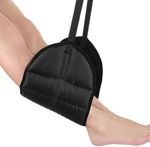 Travel Footrest for Airplane – Memory Foam Foot Hammock for Long Flights – Comfortable & User-Friendly – Prevent Lower Back Pain and Swelling in Feet – Ideal Airplane Travel Accessory