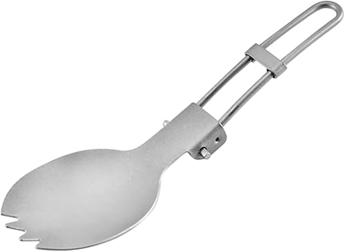 Miniatura 1 de Sosoport Ice Cream Scoops Ice Cream Scoopers Portable Spoon Outdoor Picnic Tableware Flatware Portable Foldable Spoon Travel Utensils Durable Picnic