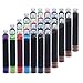 SIPLIV 35 PCS Ink Cartridges, 3.4 mm Bore Diameter Fountain Pen Calligraphy Pen Refill Ink Cartridges Refillable Fountain Pen Cartridges - 7 Colors