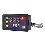 FangWWW Digitaler Temperaturregler -60~500 °C K-Typ M6 Sonde Thermoelement Sensor eingebettetes Thermostat