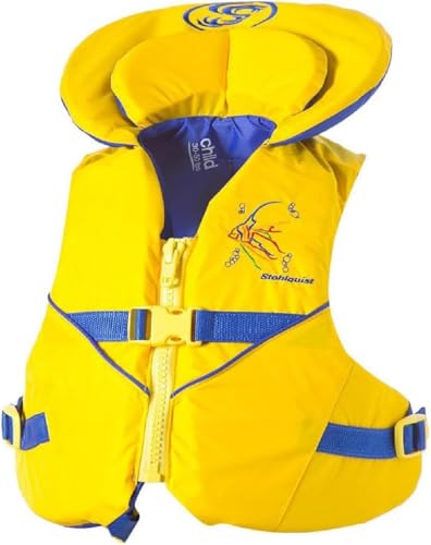 Stohlquist Kind PFD Rettungsweste, USCG genehmigt Typ III Rettungsweste für Kinder 30-50 lbs, perfekt für Schwimmen, Bootfahren & Wassersport, Pool Float & Rettungsweste für Kinder