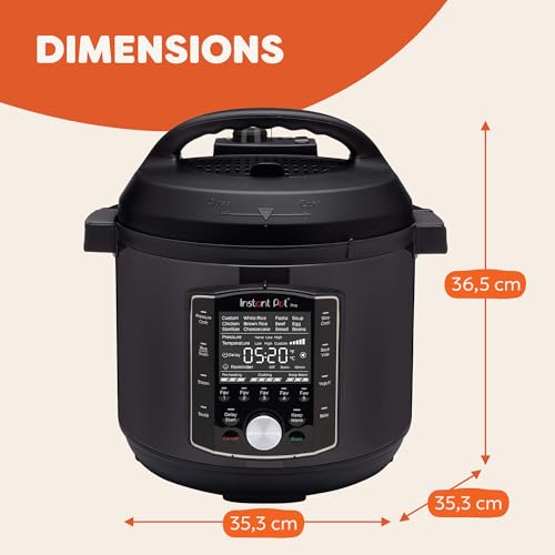 Instant Pot Pro Autocuiseur Multifonction 10 en 1, 7,6 ...
