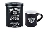 Jack Daniels Coffee and Mug Set (Black/Black, 8.8 oz)