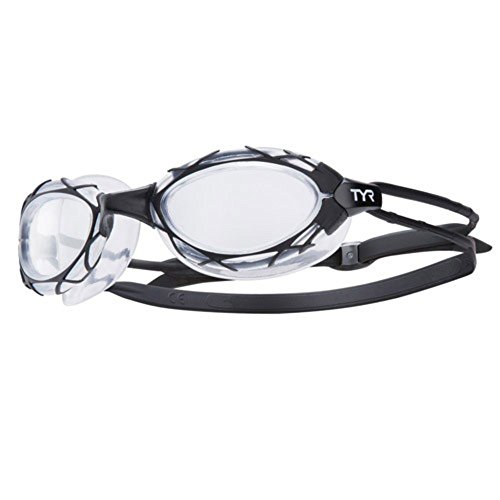 TYR Kids Nest Pro Nano Goggles, Clear/Grey/Mint, One Size LGNSTN