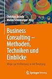 Business Consulting – Methoden, Techniken und Einblicke: Wege zur Performanz in der Beratung