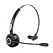 Produktbild ZeaLife Bluetooth Headset mit Noise Canceling Mikrofon, Kabelloses Pro PC Kopfhörer für Laptop, Rauschunterdrückung Bluetooth Freisprechen Headset für Home Office Skype VoIP Handys Callcenter Trucker