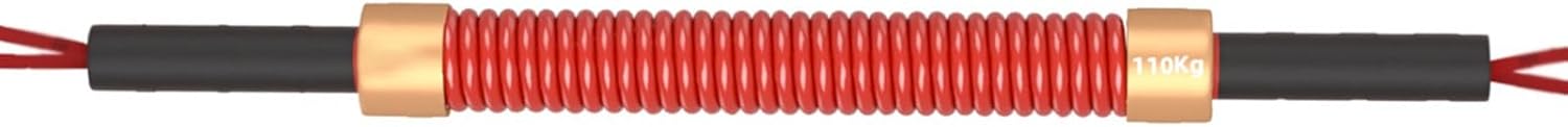 Power Twister Bar, 60kg-150kg Heavy Duty Power Twister, Red Spring Chest Expander for Shoulder, Bicep, Arm, Forearm and Chest Exercises