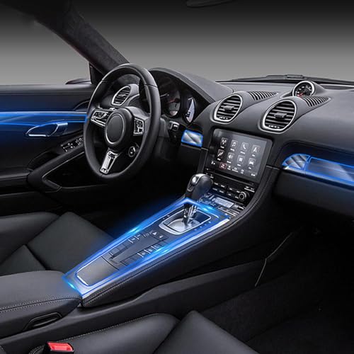 Film protection haut de gamme Porsche Boxster 718 console TPU