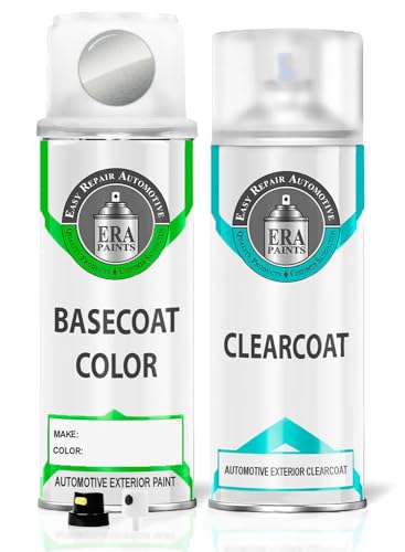 ERA Paints PS2/WS2 - Bright Silver Metallic for CHRYSLER Exact Match Automotive Touch Up Paint Spray - Essential Kit