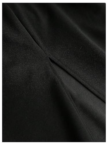 Floerns Girl's Bowknot Off Shoulder Dress Short Sleeve Back Slit Birthday Long Dresses4